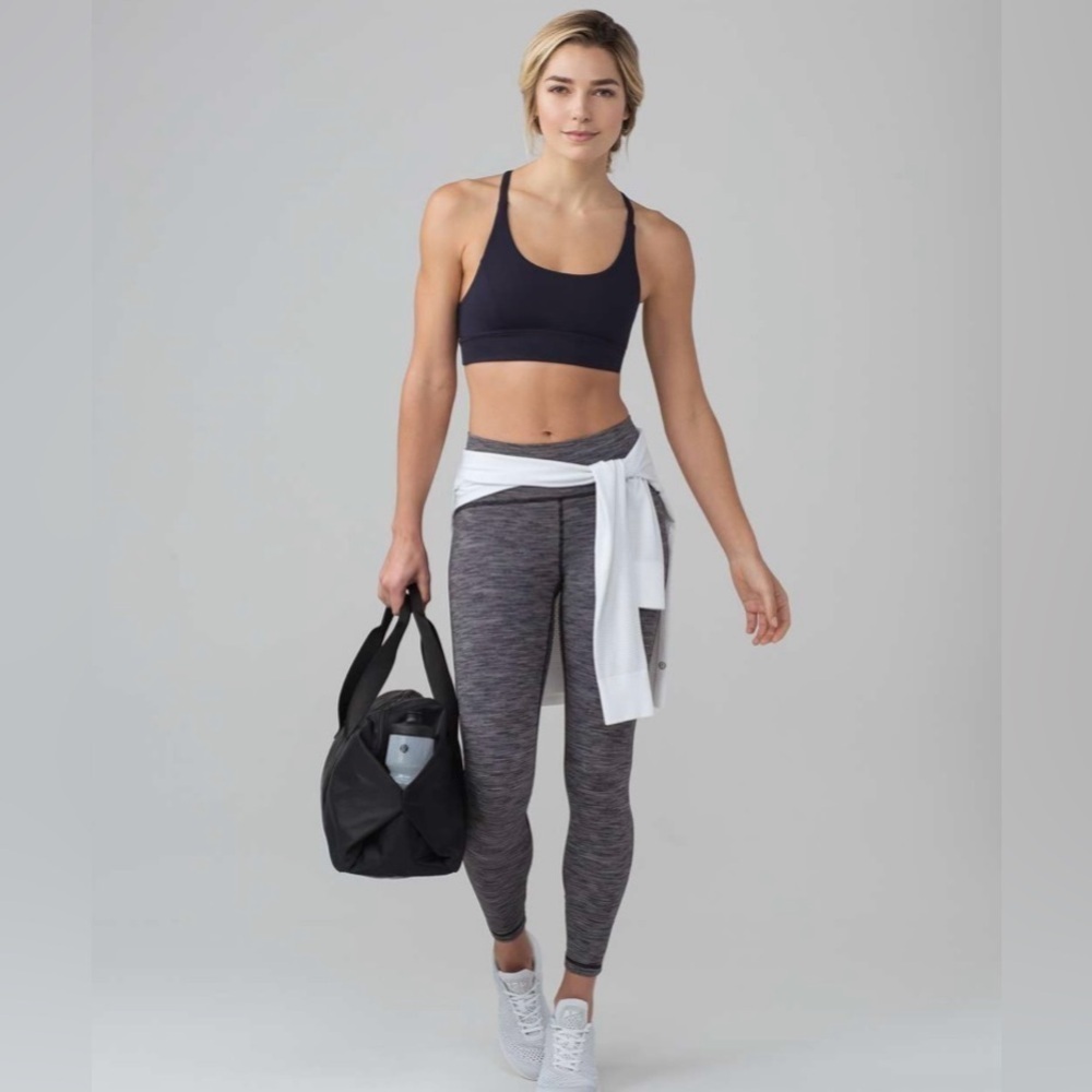Lululemon Train Times 7/8 Pant (25" ) Wee Are From Space Black Slate